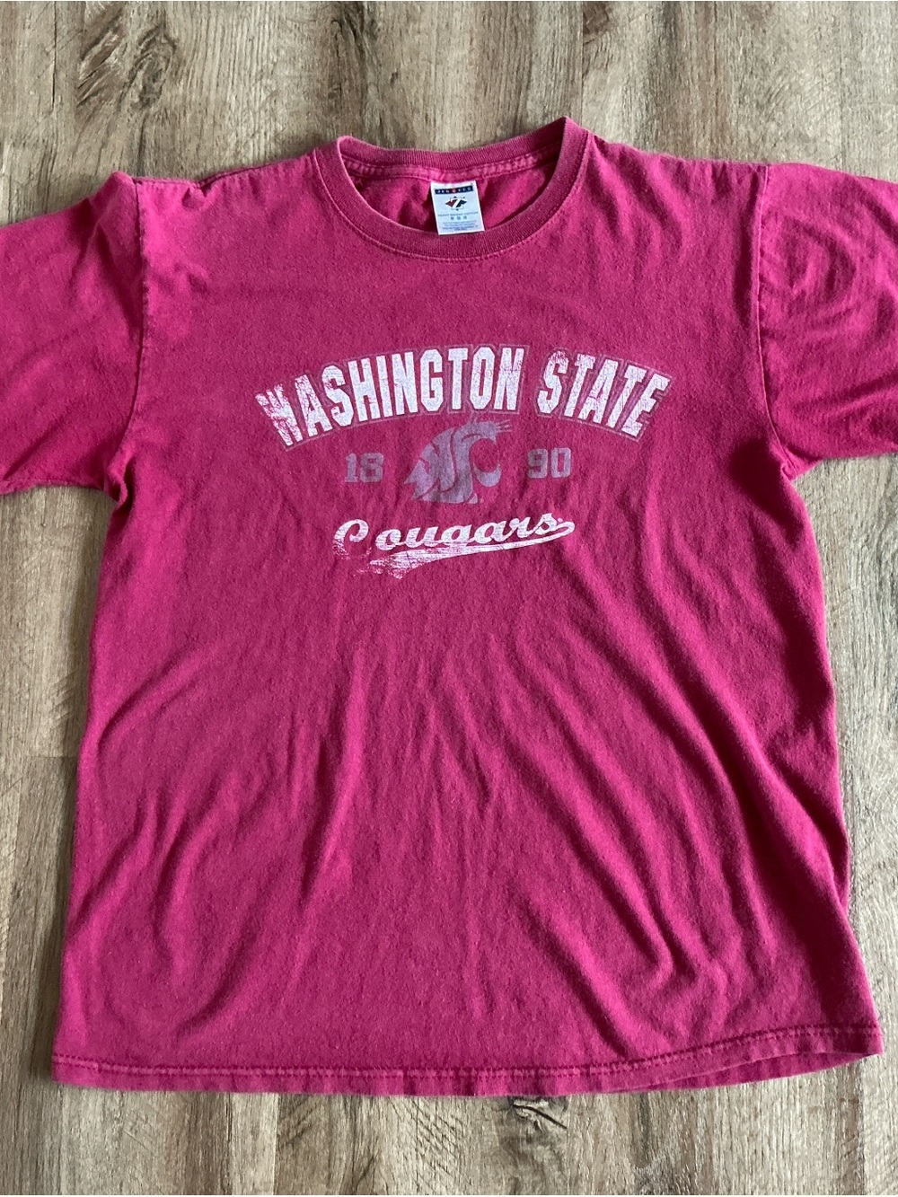 VTG Y2K T Shirt Size Medium Washington State University Cougars WSU College Tee